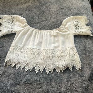 S off the shoulder top